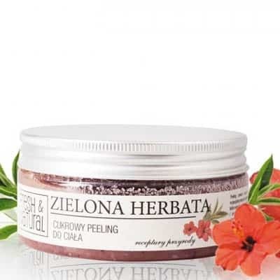 Cukrowy peeling do ciała ZIELONA HERBATA 250 g Fresh & Natural Fresh&Natural