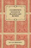 Culbertson System of Playing Gin Rummy Culbertson Ely