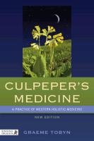 Culpeper's Medicine Tobyn Graeme