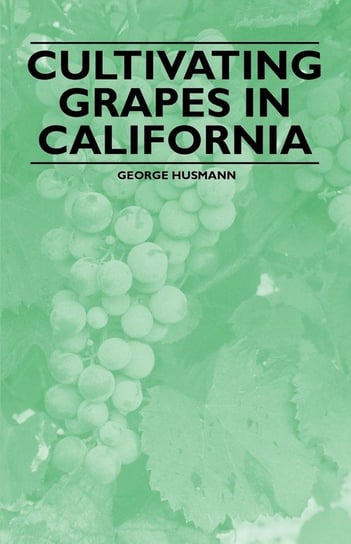 Cultivating Grapes in California Husmann George