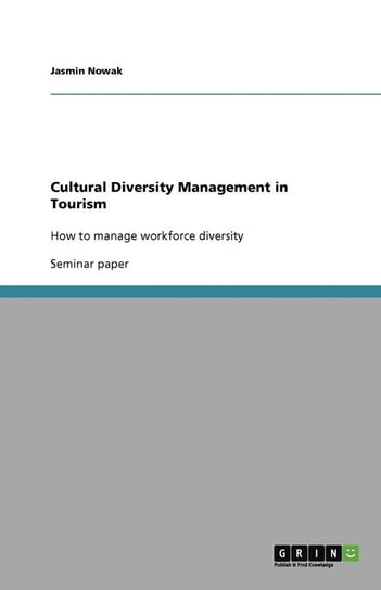 Cultural Diversity Management in Tourism Nowak Jasmin