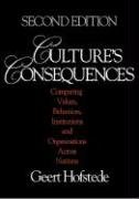 Culture's Consequences: Comparing Values, Behaviors, Institutions and Organizations Across Nations Hofstede Geert