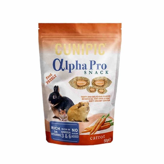 CUNIPIC ALPHA PRO SNACK CARROT 50 G Cunipic