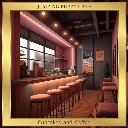 Cupcakes and Coffee Jumping Puppy Cats