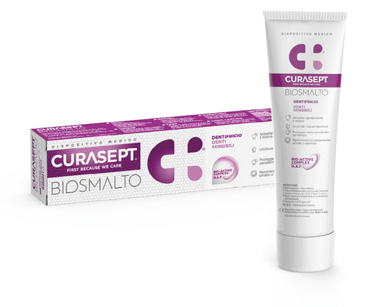 Curasept Biosmalto Pasta Do Zębów 75ml Sensitive - Wrażliwe Zęby Curasept