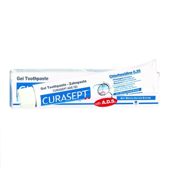 Curasept, pasta do zębów w żelu 0,02%CHX ADS720, 75 ml Curasept