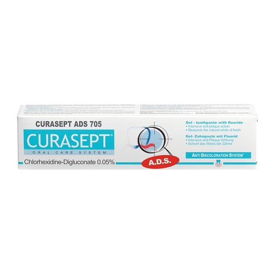 Curasept, pasta do zębów w żelu 0,05%CHX ADS705, 75 ml Curasept