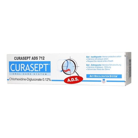 Curasept, pasta do zębów w żelu 0,12%CHX ADS712, 75 ml Curasept