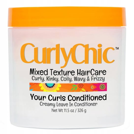 Curly Chic, Your Curls Conditioned Creamy Leave In Conditioner, Odżywka do włosów, 340ml Curly Chic