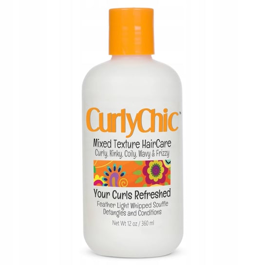 Curly Chic, Your Curls Refreshed Feather Light Whipped Souffle, Odżywka do włosów, 360ml Curly Chic