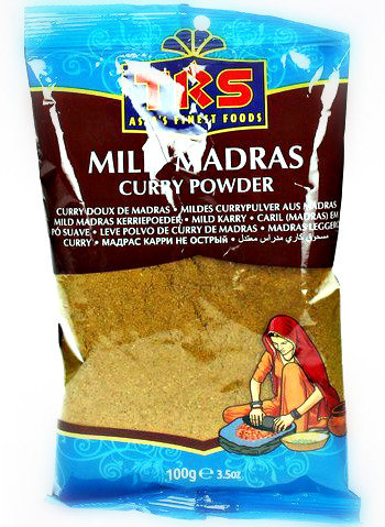 Curry Madras łagodne 100g - TRS TRS