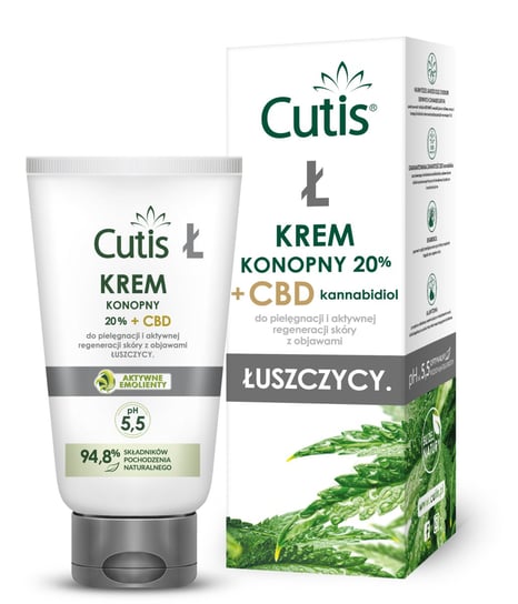 Cutis-Ł, krem konopny, 20%+ cbd, 120 ml MyLab