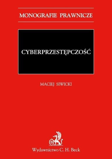 Cyberprzestępczość Siwicki Maciej