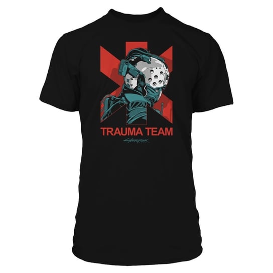 Cyberpunk 2077 - Trauma Comic koszulka, czarny (S) Jinx