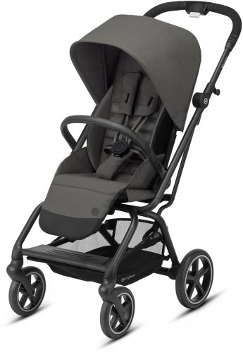 Cybex, Eezy S Twist + 2, Obrotowy wózek spacerowy, BLK Soho Grey Cybex