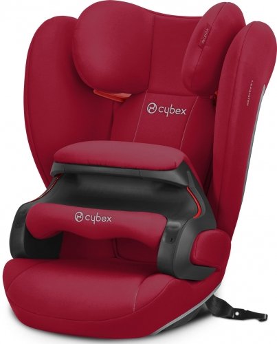 Cybex, Pallas B-Fix, Fotelik samochodowy, 9-36 kg, Dynamic Red Cybex