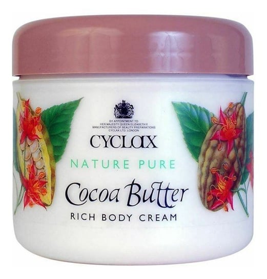 Cyclax, Nature Pure, masło do ciała cocoa butter, 300 ml Cyclax
