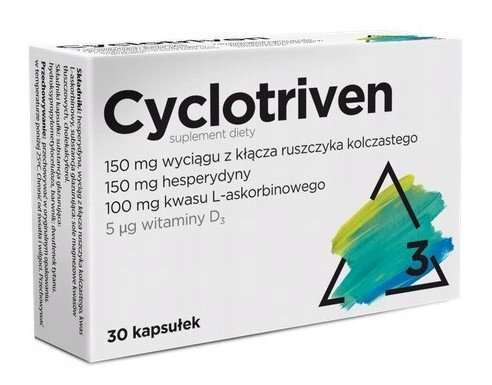 CYCLOTRIVEN, Krążenie żylne hesperydyna, 30 kaps. Cyclotriven