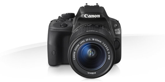 Cyfrowa lustrzanka CANON EOS 100D, 18-55 DC + torba 300EG Canon