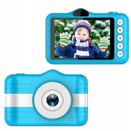 Cyfrowy aparat dla dzieci 2 Kamery HD 12 Mpx 3.5'' Niebieski Maximus