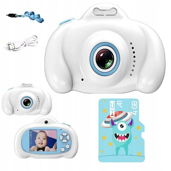 Cyfrowy aparat dla dzieci Baby Pic32 12 Mpx + Karta Pamięci 4 GB Frahs