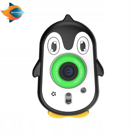 Cyfrowy aparat dla dzieci Pingwinek 20 Mpx Zabawka interaktywna Frahs