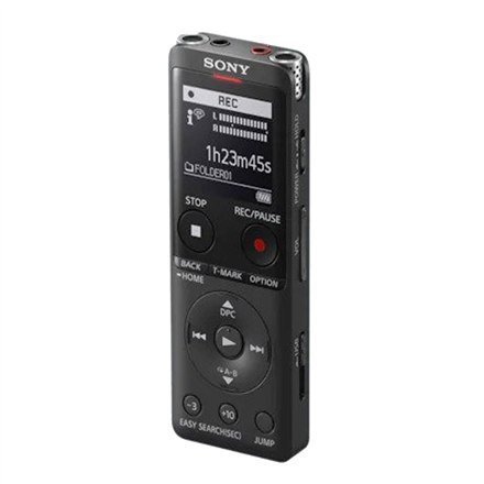 Cyfrowy dyktafon Sony ICD-UX570 LCD, czarny, odtwarzanie MP3 Inna marka