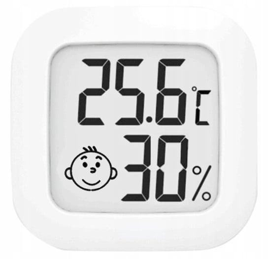 Cyfrowy Termometr Pokojowy Higrometr Stacja Pogody Temperatura Wilgotność Powietrza Lcd Do +70 St C Agdexpert