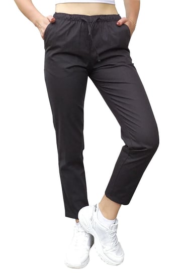 Cygaretki spodnie medyczne damskie ochronne kolor czarny 3XL M&C