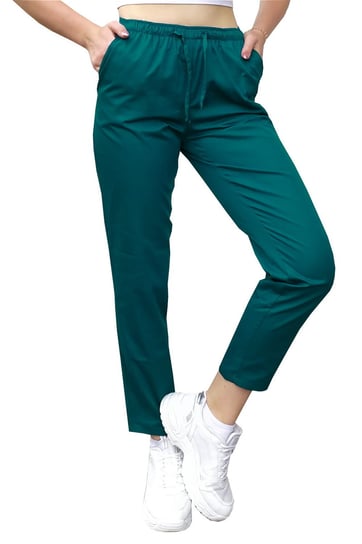 Cygaretki spodnie medyczne damskie ochronne kolor morski XS M&C