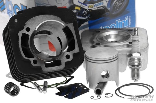 Cylinder Kit Polini For Race 70cc, Gilera 50 AC 2T / Piaggio 50 AC 2T / Vespa 50 AC 2T Polini