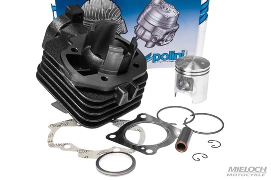 Cylinder Kit Polini Sport 50cc, Peugeot leżący AC (bez głowicy) Polini