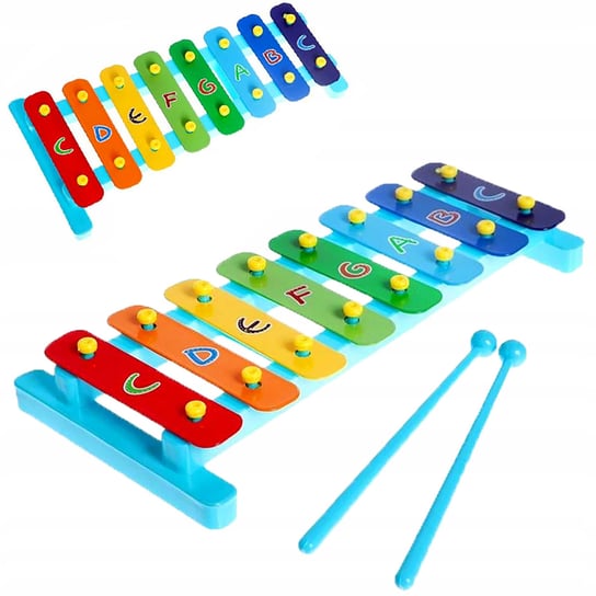 Cymbałki Kolorowe Zabawka Dla Dzieci Trifox