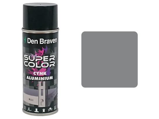 Cynk aluminium w sprayu farba jasnosrebrny 400ml DBSUP040041 Bostik / Den Braven