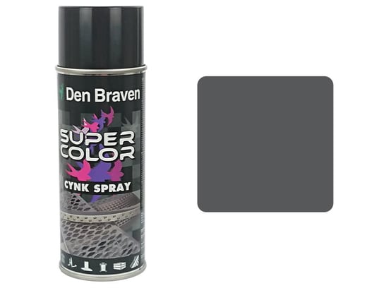 Cynk w sprayu farba Cynk Spray ciemnoszary 400ml DBSUP040034 Bostik / Den Braven
