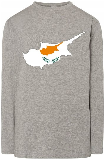 Cypr Flaga Męska Bluza Longsleeve Nadruk R.L Inna marka