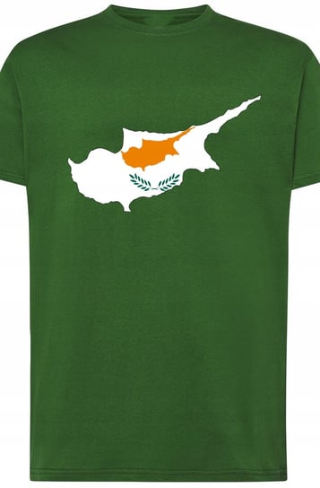 Cypr Flaga Męski T-shirt Modny Nadruk Rozm.3XL Inna marka