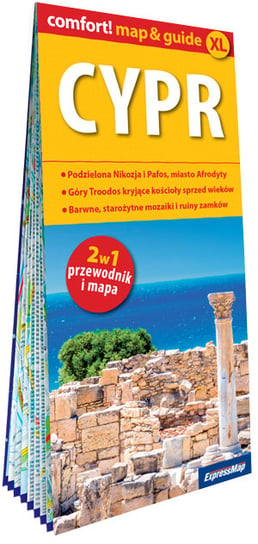 Cypr map&guide XL. 2w1: przewodnik i mapa Jabłoński Piotr