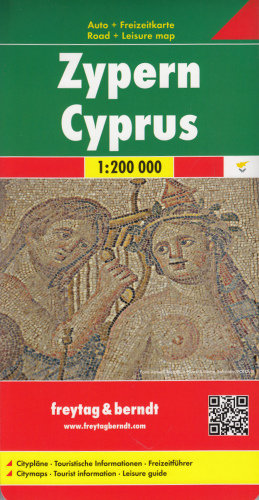 Cypr. Mapa 1:200 000 Opracowanie zbiorowe