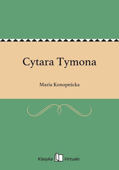 Cytara Tymona - ebook epub Konopnicka Maria