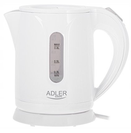 Czajnik elektryczny ADLER AD1371W plastikowy 0,8L Adler
