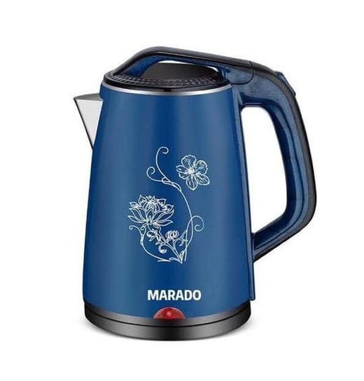CZAJNIK ELEKTRYCZNY MARADO Z KWIATAMI 2,5L 1500W MA-2353 GRANATOWY Marado