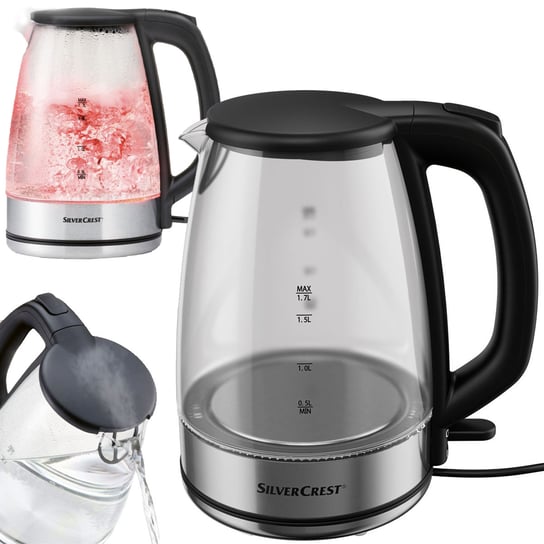 Nos produits > petit déjeuner > bouilloire en verre 1,7 L : Koenig - FR