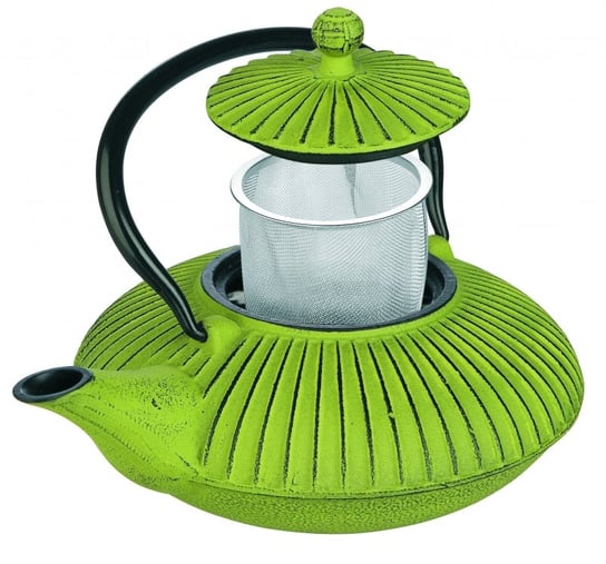 Czajnik żeliwny do parzenia herbaty IBILI, zielony, 780 ml Ibili