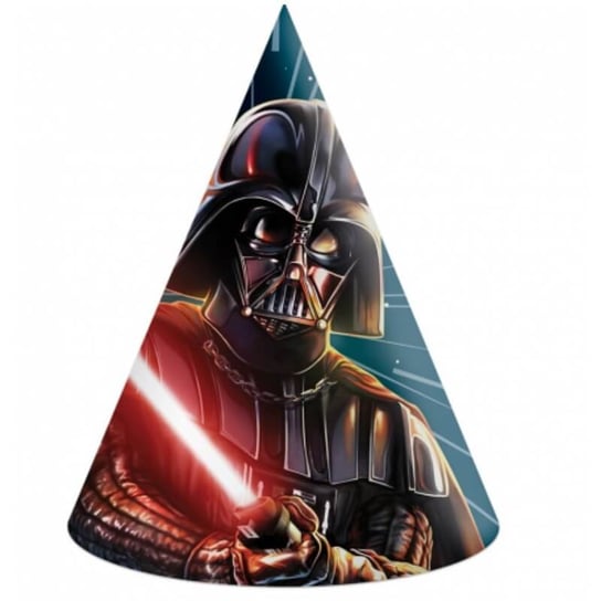 Czapeczki Urodzinowe Star Wars Galaxy, 6 Szt. Procos