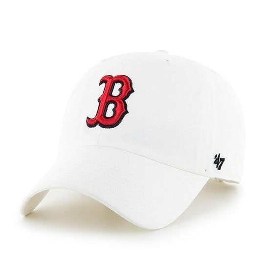 Czapka 47 Brand MLB Boston Red Sox Clean Up Strapback - B-RGW02GWS-WH 47 Brand