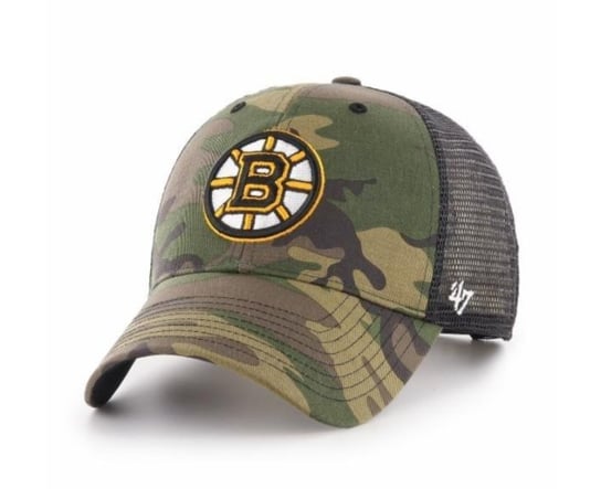 Czapka 47 Brand NHL Boston Bruins Trucker - H-CBRAN01GWP-CM 47 Brand