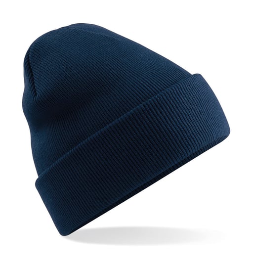 Czapka Beanie Beechfield Ciepła Zimowa French Navy Beechfield