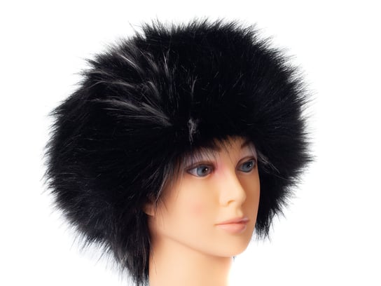 Czapka futrzana damska zimowa ze sztucznego futerka jesienna SISI Moda