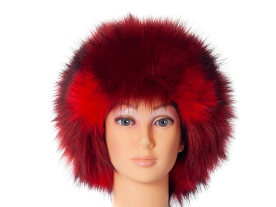Czapka futrzana damska zimowa ze sztucznego futerka jesienna SISI Moda